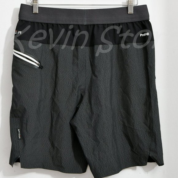 Spyder Men's Proweb Stretch Zippered Pockets Active Shorts BLACK - Picture 7 of 13